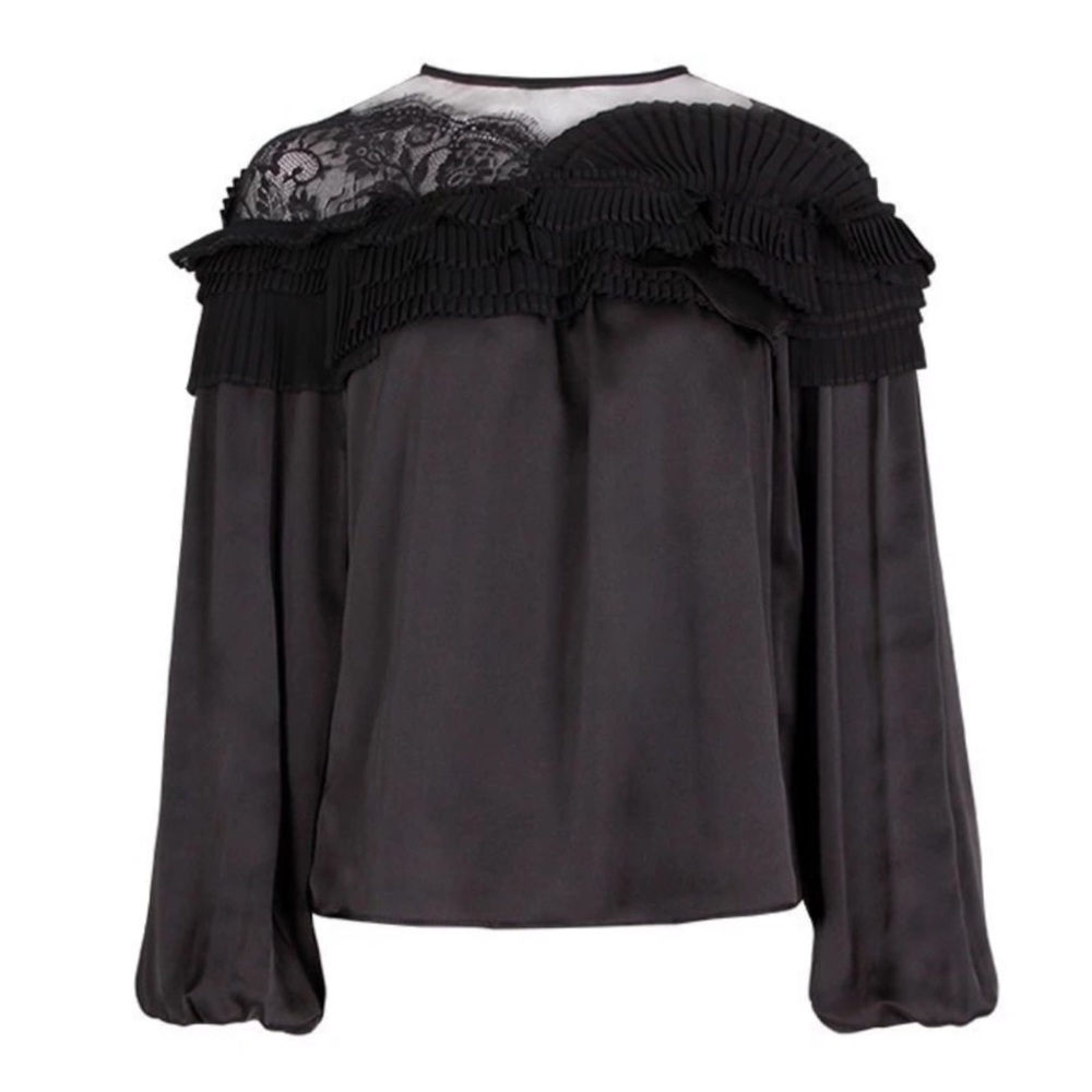 Black Silky Top The Lonnabryy - Picture 3 of 6